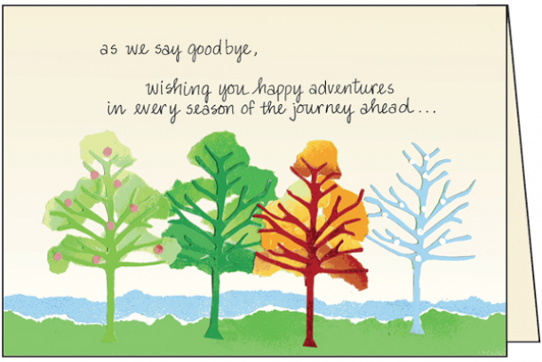 Miss You Retirement Cards-G459