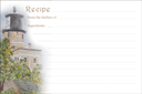 Recipe Card Lighthouse-REC17G