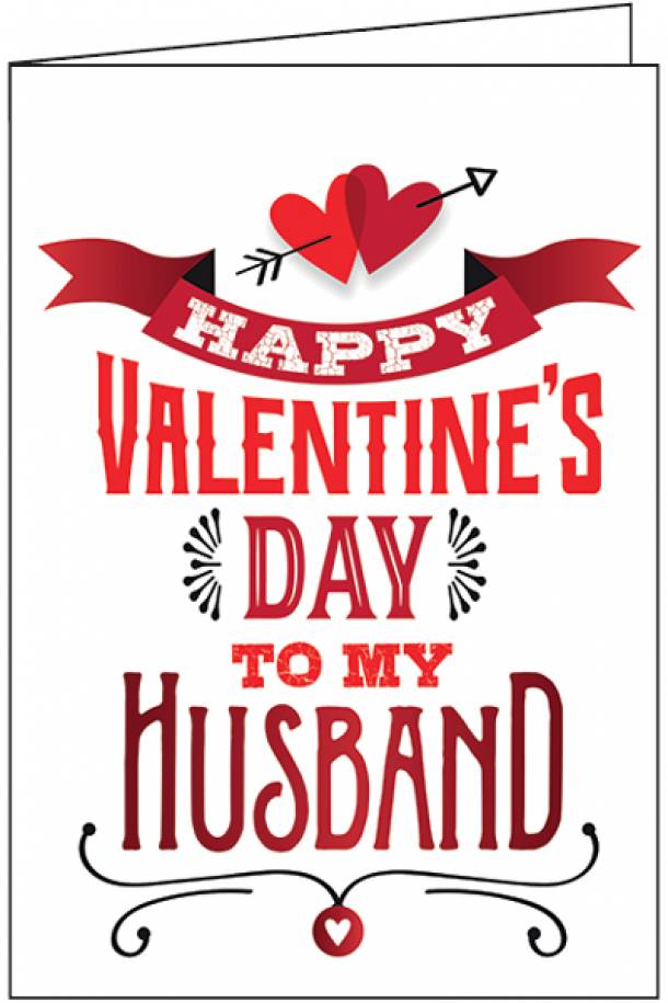 Valentine to My Husband-V9895