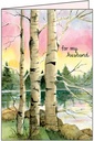 Birch Trees Card