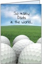 Golf Father's Day Card