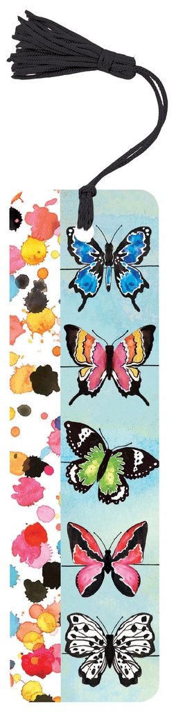 BK154-Butterfly Splash Bookmark