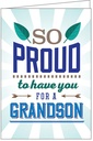 So Proud Grandson Birthday Card
