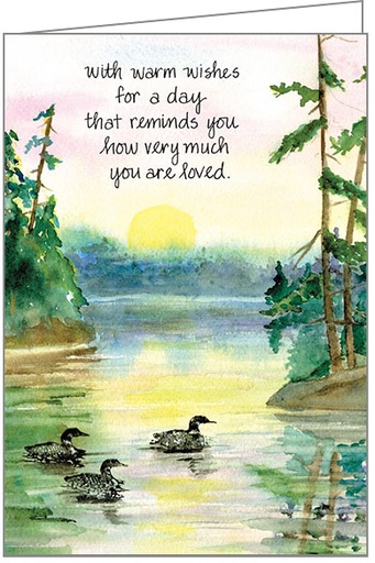 Lakeside Father's Day Card