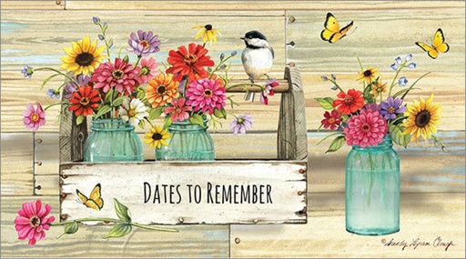 Flowers Pocket Planner