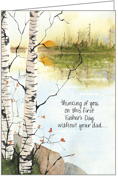 Thinking of you on this first Father's Day without your Dad