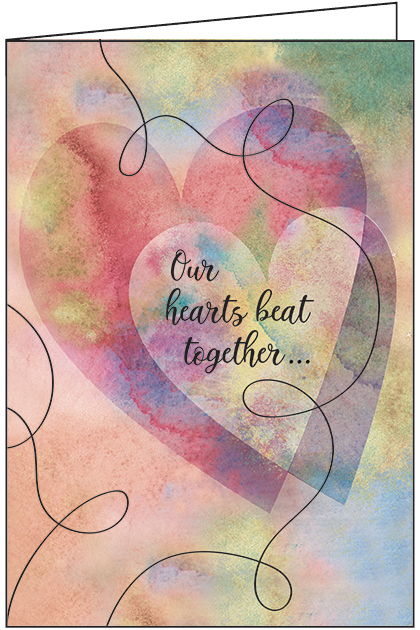 F9465 - Heartbeat Friendship Card