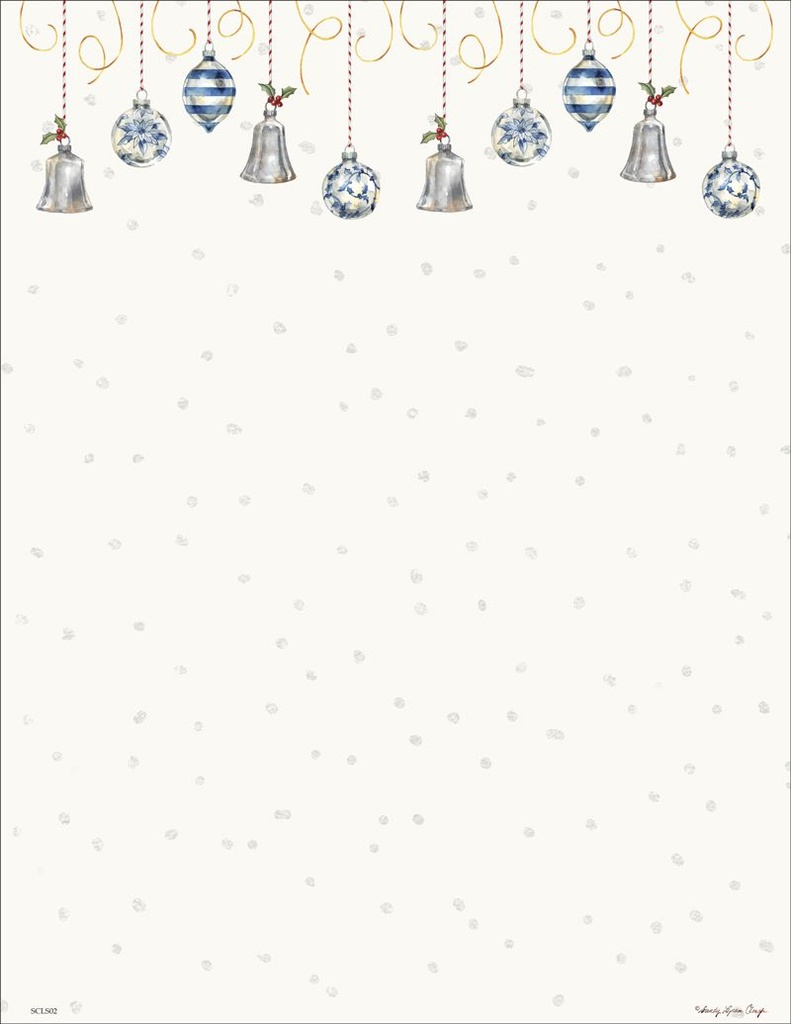 Christmas Ornaments Paper