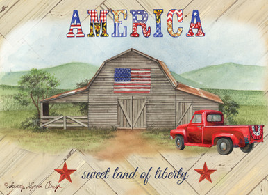 Patriotic Barn Notes