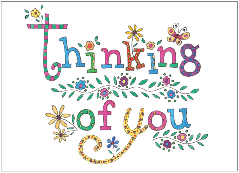 3.5 x 5 Thinking of You Notes