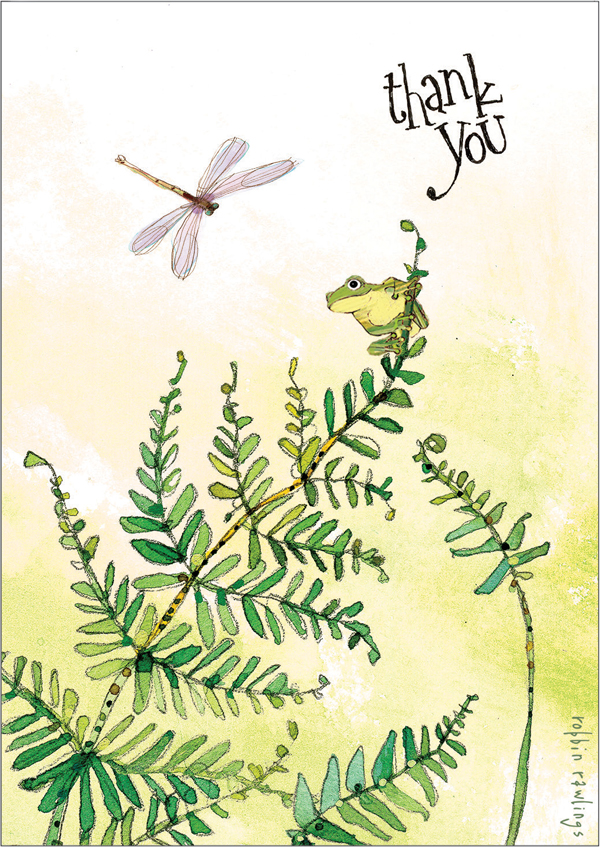 3.5 x 5 Nature Thank You Notes
