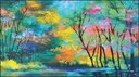 Colorful Trees Pocket Planner