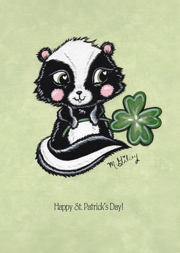 SP7851 - Little Stinker St. Patrick's Day Card
