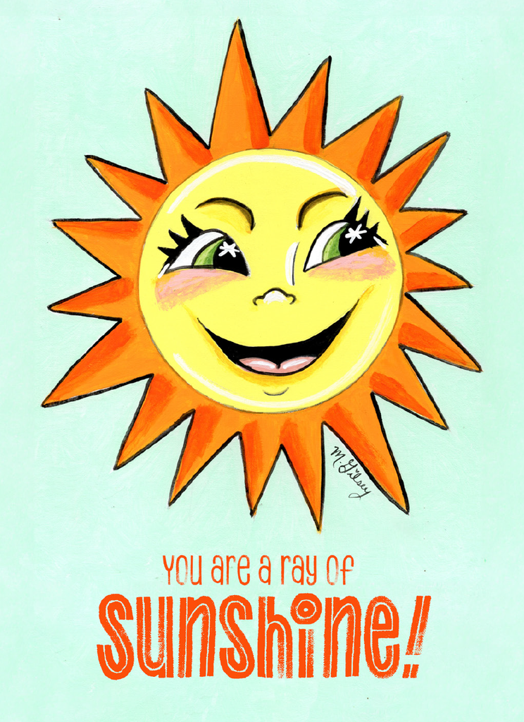 BL7100 - You are a ray of sunshine!