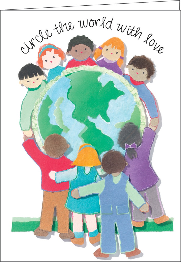 3.5 x 5 Circle the World Children