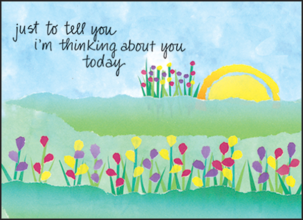 BL267 - Thinking of You Blank Note Cards