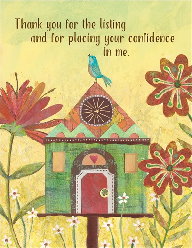 Thank you for the Listing Cards
