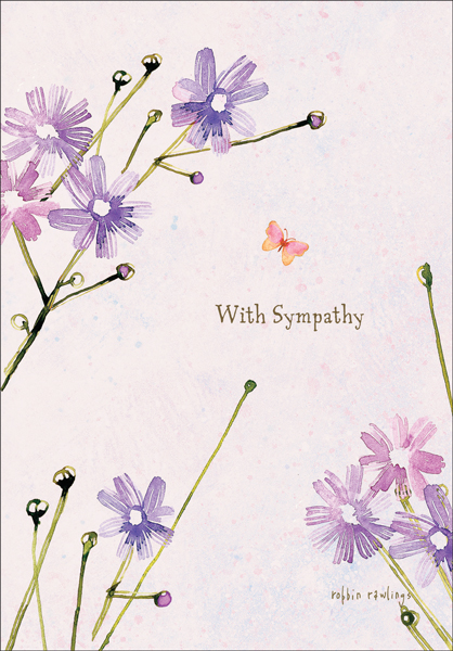 SU213 - Lavender Sympathy Cards