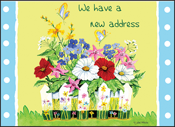 JA09 - Floral New Address Announcements