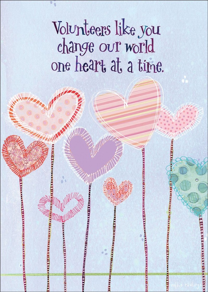 TR302V - Volunteer Thank You Cards