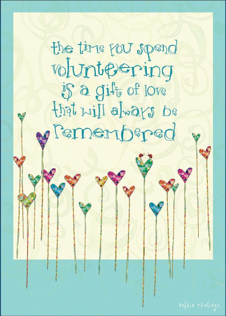 TR304V - Volunteer Thank You Cards