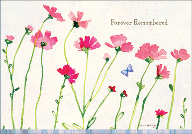 Die Cut Floral Sympathy