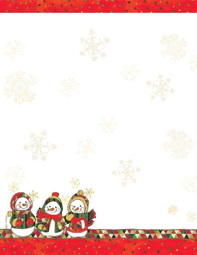 RCLS02 - 8.5 x 11 Christmas Paper 