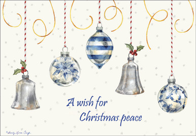A Wish For Christmas Peace - Cello Pack of 10
