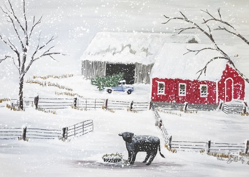 [CA702] CA702 - Christmas On the Farm - Cello Pack of 10