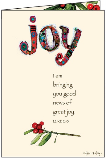 CR712C - Christmas Joy - Cello Pack of 10