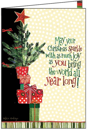 CR715 - Christmas Sparkle - Cello Pack of 10