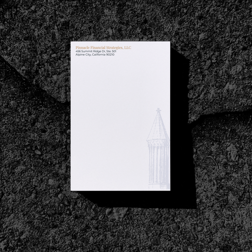 Printed Note Pad