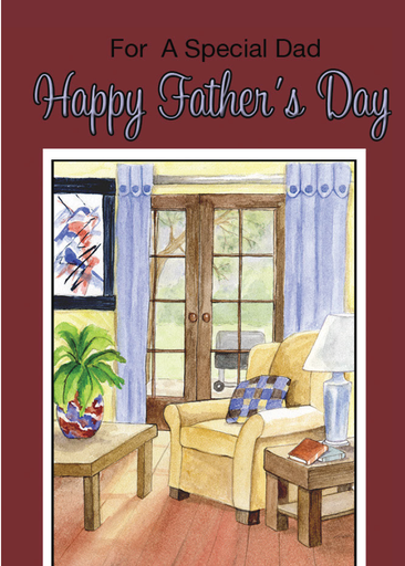 [GC-F-10001]  For a Special Dad -Father's Day Card