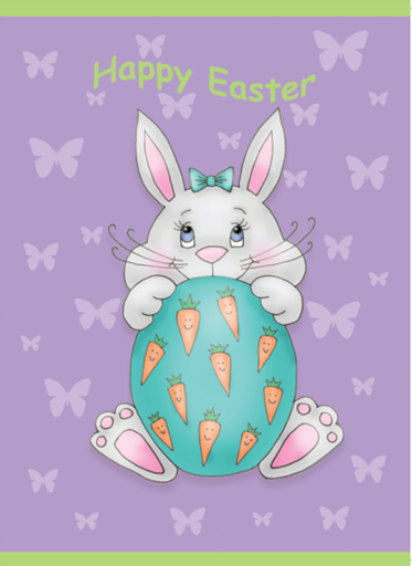 Magical Easter Bunny and Eggs