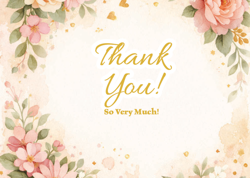 Thank you! So Very Much!