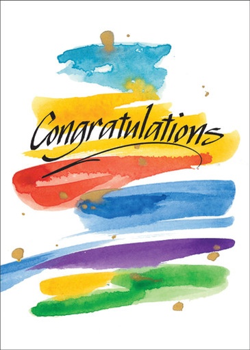 [CF415] Congrats Card-CU415 