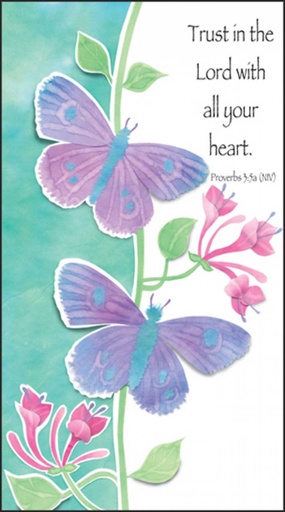 [HPP142C] Butterflies Pocket Calendar-HPP142C