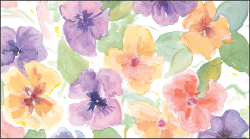 Watercolor Pocket Calendar-QPP32