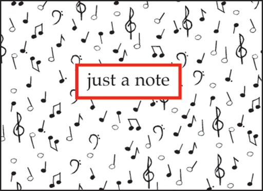 [BL223] Musical Note Cards-BL223