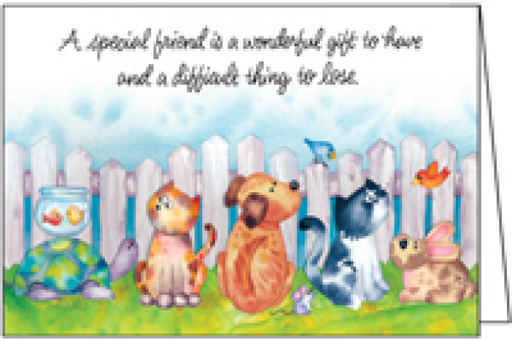 [P1401] Time of Loss Pet Sympathy Card-P1401