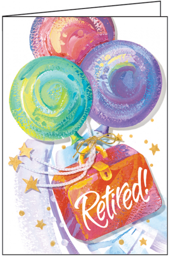 [R1415] Congrats Retirement Cards-R1415