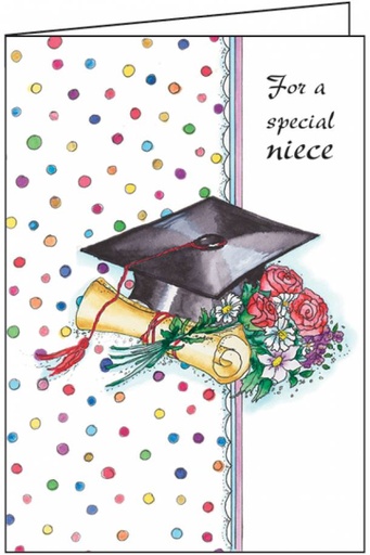 [G2451] Graduation Card for a Niece G2451