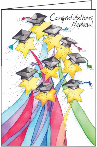 Nephew Graduation Card