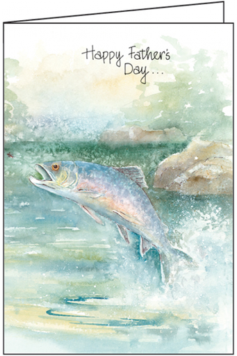 [F4669] Fish Father's Day Card