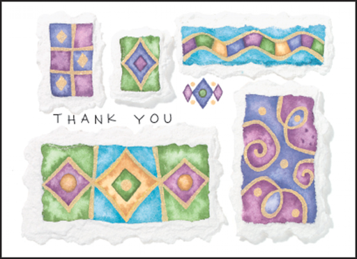 [DBL31V] Artistic Volunteer Thank You Cards-DBL31V