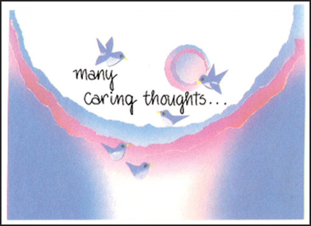Many Caring Thoughts Note Cards-BL19H | It Takes Two
