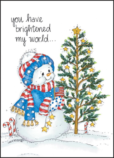 Snowman Note Cards-LBL29