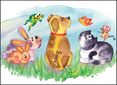 Pet Note Cards-DBL03