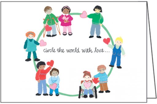 Circle the World Note Cards-BL02