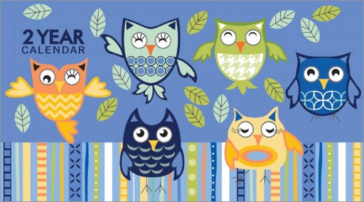 [WPP232] Blue Owls Pocket Planner-WPP232